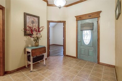 Entry Hall opens to Living Room (not shown), Offic