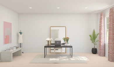 Private home office (*Artist rendering used for illustration purposes only.)