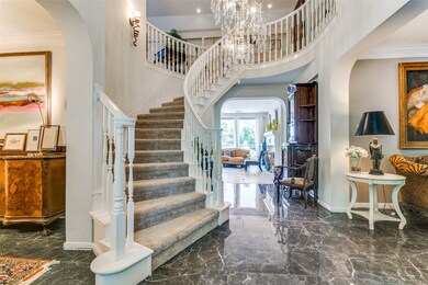 Serengeti black porcelain tile in entry, formal di
