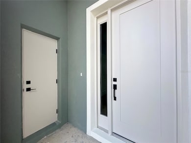 Entry Door and Delivery Closet