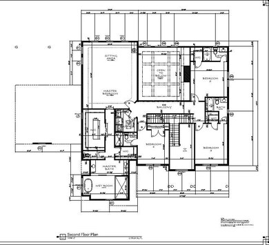 2nd Floor Plan - 4 Bedrooms all En Suite