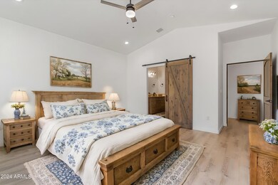Virtually Staged Primary Bedroom