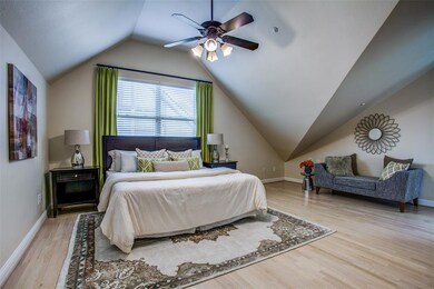 Master bedroom on 3rd floor