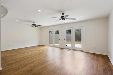 Large great room that opens to patio and back yard