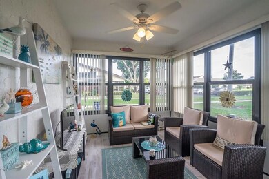 Fully enclosed Florida room. Impact wind