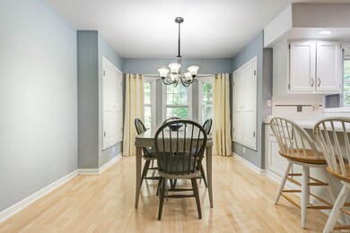 Casual dining area is 15' x 8' and includes a bay 