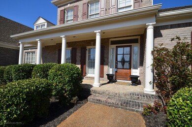 Covered front porch