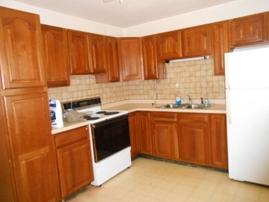 Fridge and electric stove included.