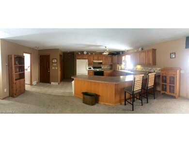 Breakfast bar.