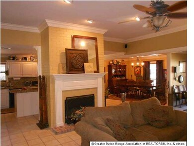 Home has open floor plan