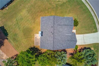 View from above of property