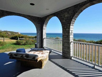 Porch. Porch view east
