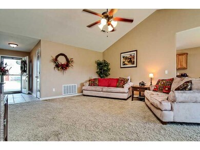 Living Room. Popular open floor plan.