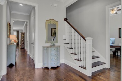 Front entrance w study