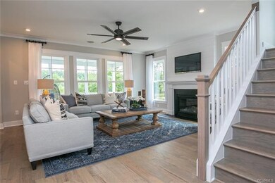 Pictures are of furnished model home of Roanoke fl