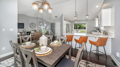 Dining, Kitchen, Living