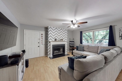 Living Room with Fireplace!