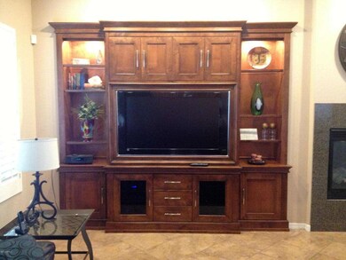 Stone Creek custom built-in