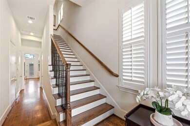 Wide stair case