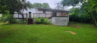 Fenced back yard