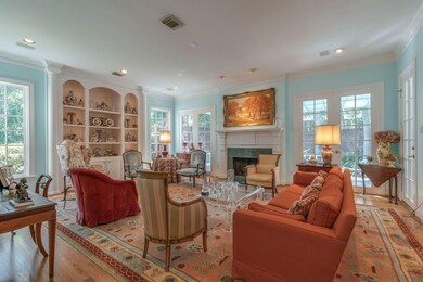Family room being used as a formal living room. Fi