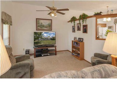 Living room view.