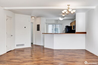 Living room to kitchen