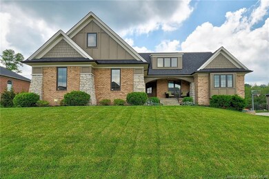 Beautiful Brick and Creekstone Exterior