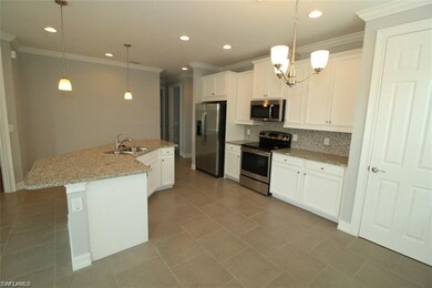 Kitchen with Granite Counter tops.