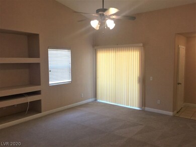 Living Room with Built-ins