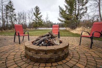 View of patio / terrace featuring a fire pit