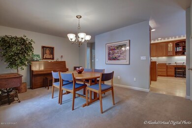 Formal dining to kitchen