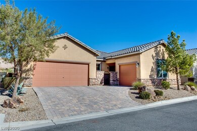 Exterior Front - Easy care desert landscaping ....
