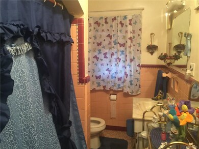 One of two full baths
