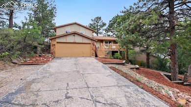Tranquil forested lot with many mature trees and shrubs for privacy and shade.