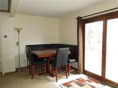 Additional Dining area with entrance to large fenc