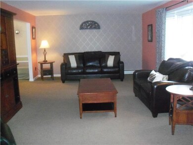 Living Room. The living and dining rooms have rece