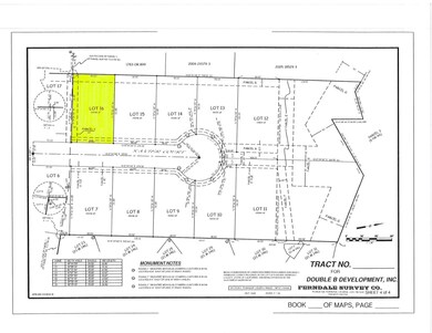 1630 Xavier Lot 16 map