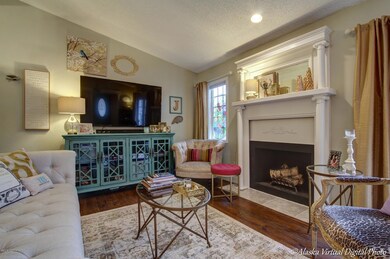Wood Burning FP-Antique Mantel/Surround