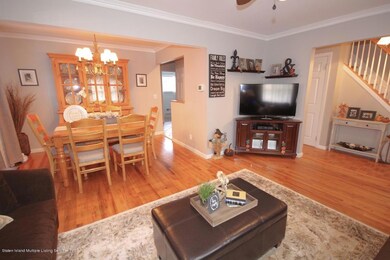 living room and dining room