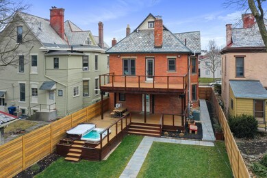 Exterior view of backyard