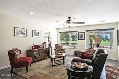 Family Room with Golf Course Vie