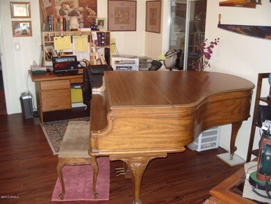 Computer area! Piano is for sale!