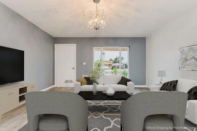 living room staging