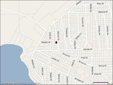Street Map - Use GPS roads are dirt out here.