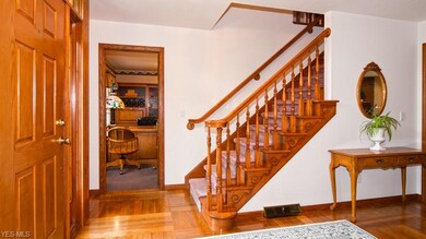 Foyer and Stairway to second floor bedrooms.