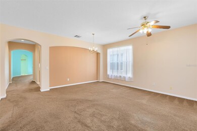 Formal living and dining combo.