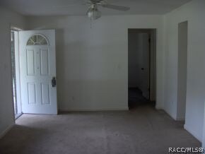 Entry and Living room
