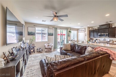 Living room with plenty of natural light, a ceilin