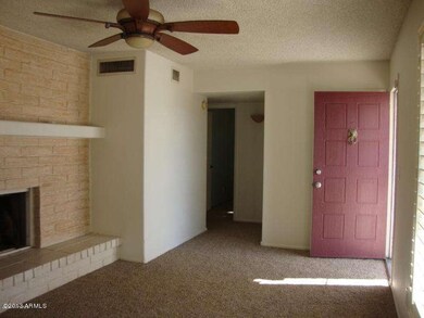 entrance fireplace